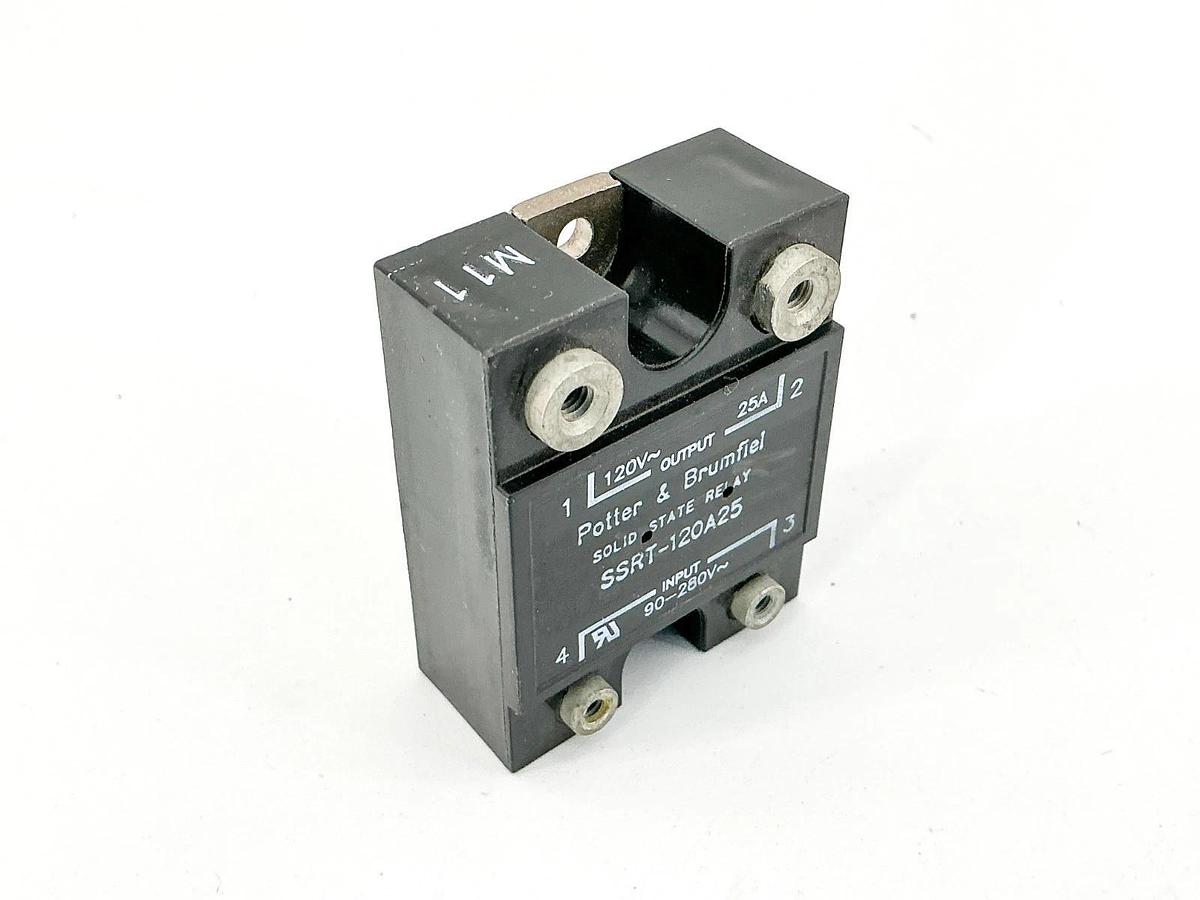 New Potter & Brumfiel SSRT-120A25 Solid State Relay 90-280V 25A - No Box