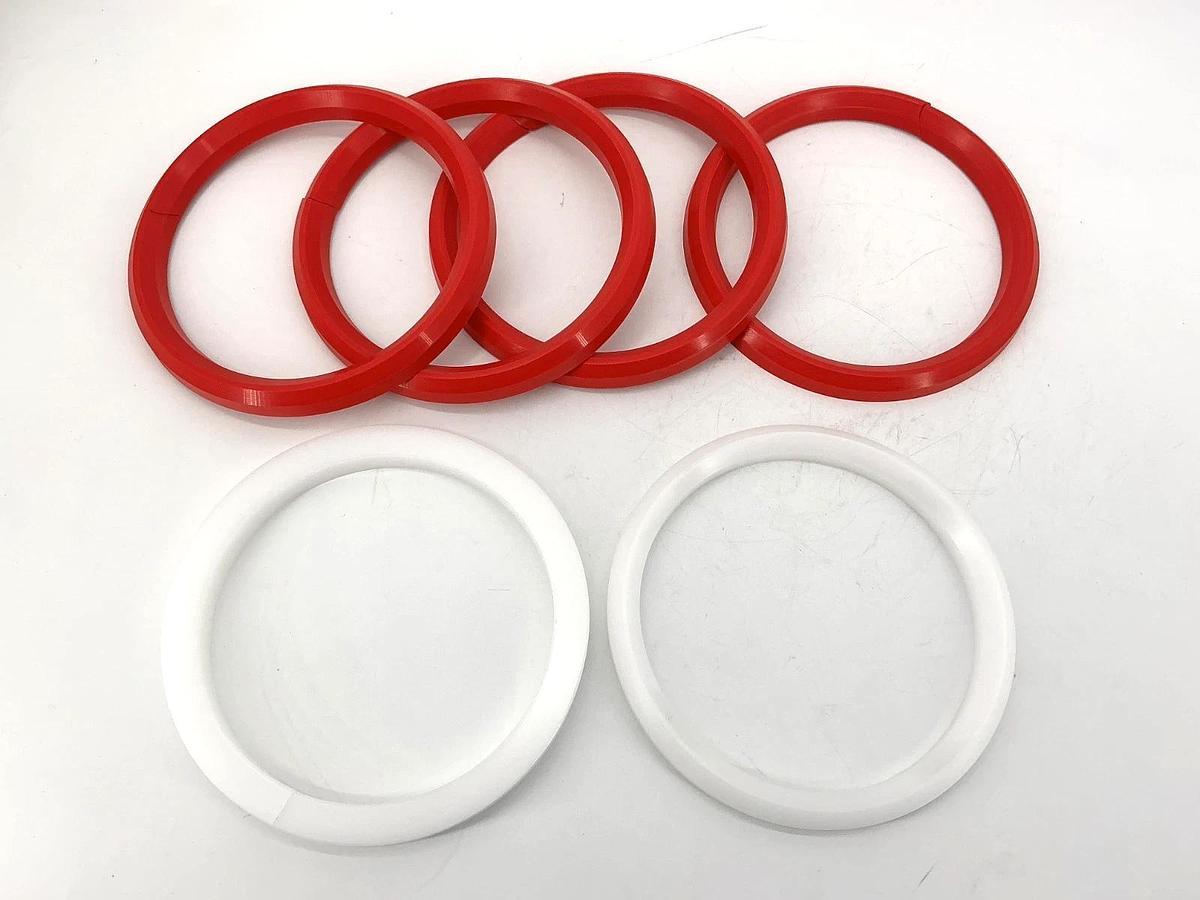 New System Seals 144.106.497 144 - Split V-Packing Set 1-4-1 120x145x47.24mm