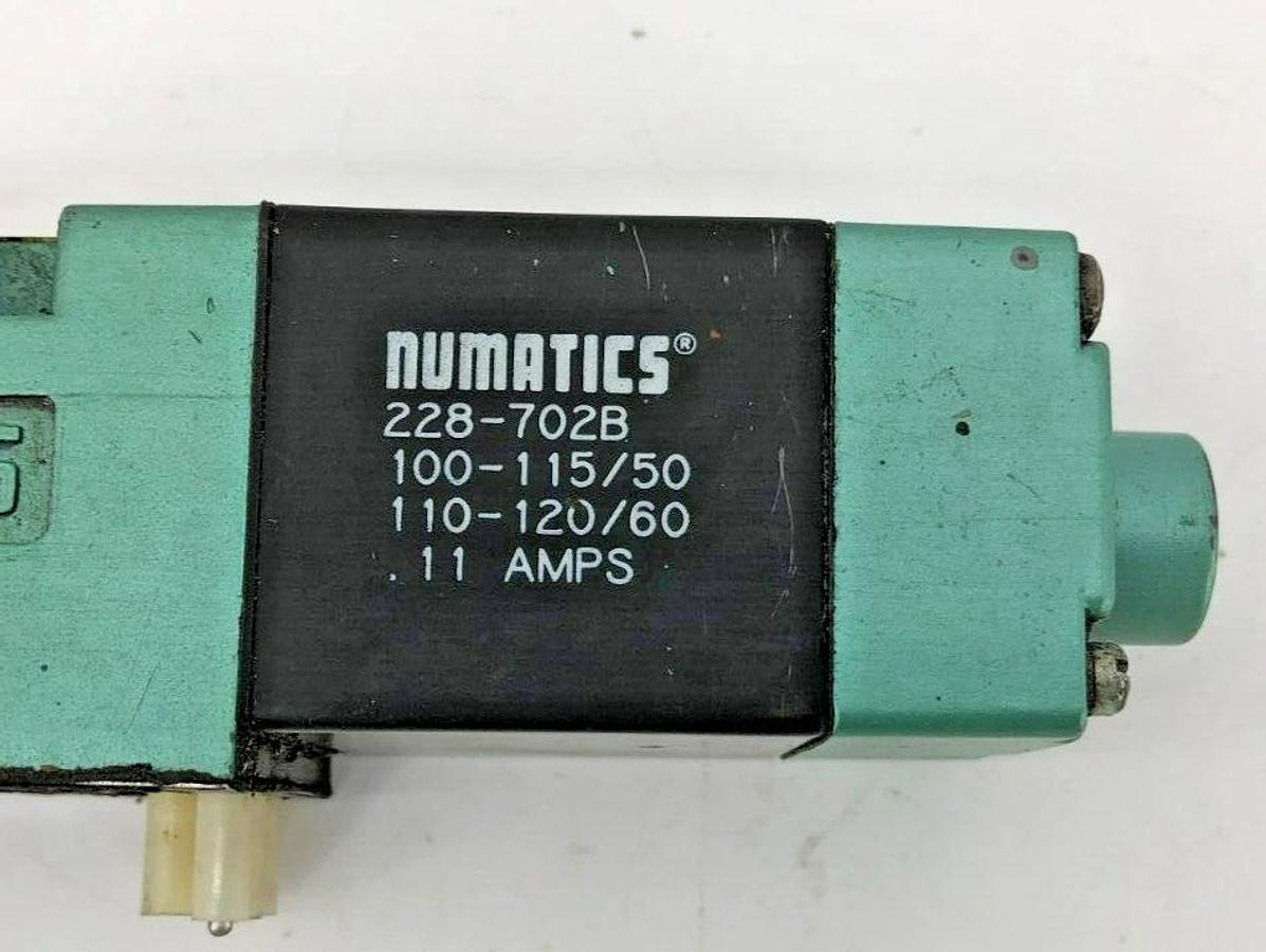 Used Numatics 152SA43AK Solenoid Valve 120V 50/60Hz .11A 15SA400K