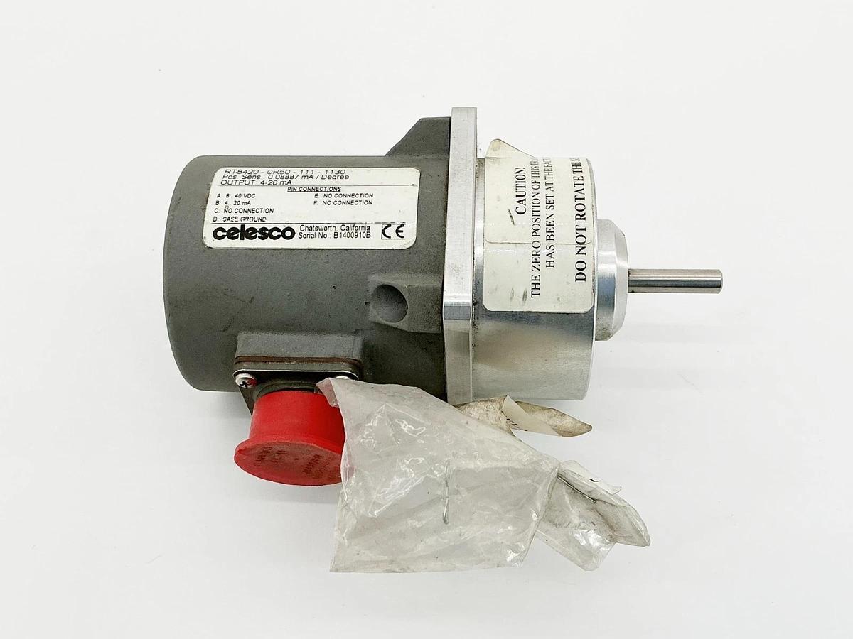 Used Celesco RT8420-0R50-111-1130 Transducer 4-20mA 40VDC