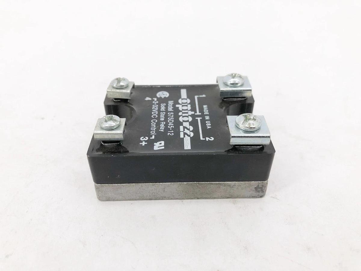 Used Opto 22 575D45-12 Solid State Relay 3-32VDC Control