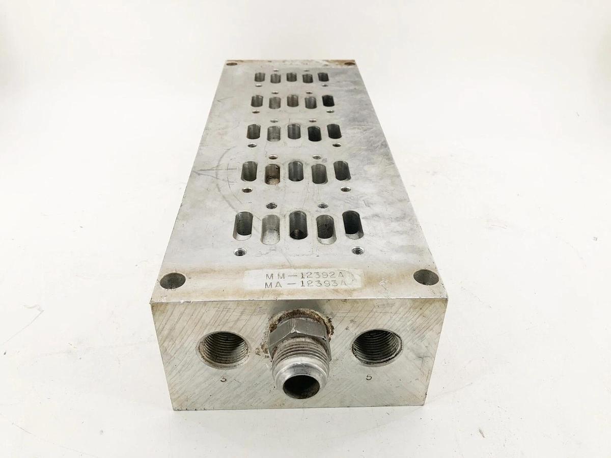 Used MM-12392A Aluminum Manifold MA-12393A