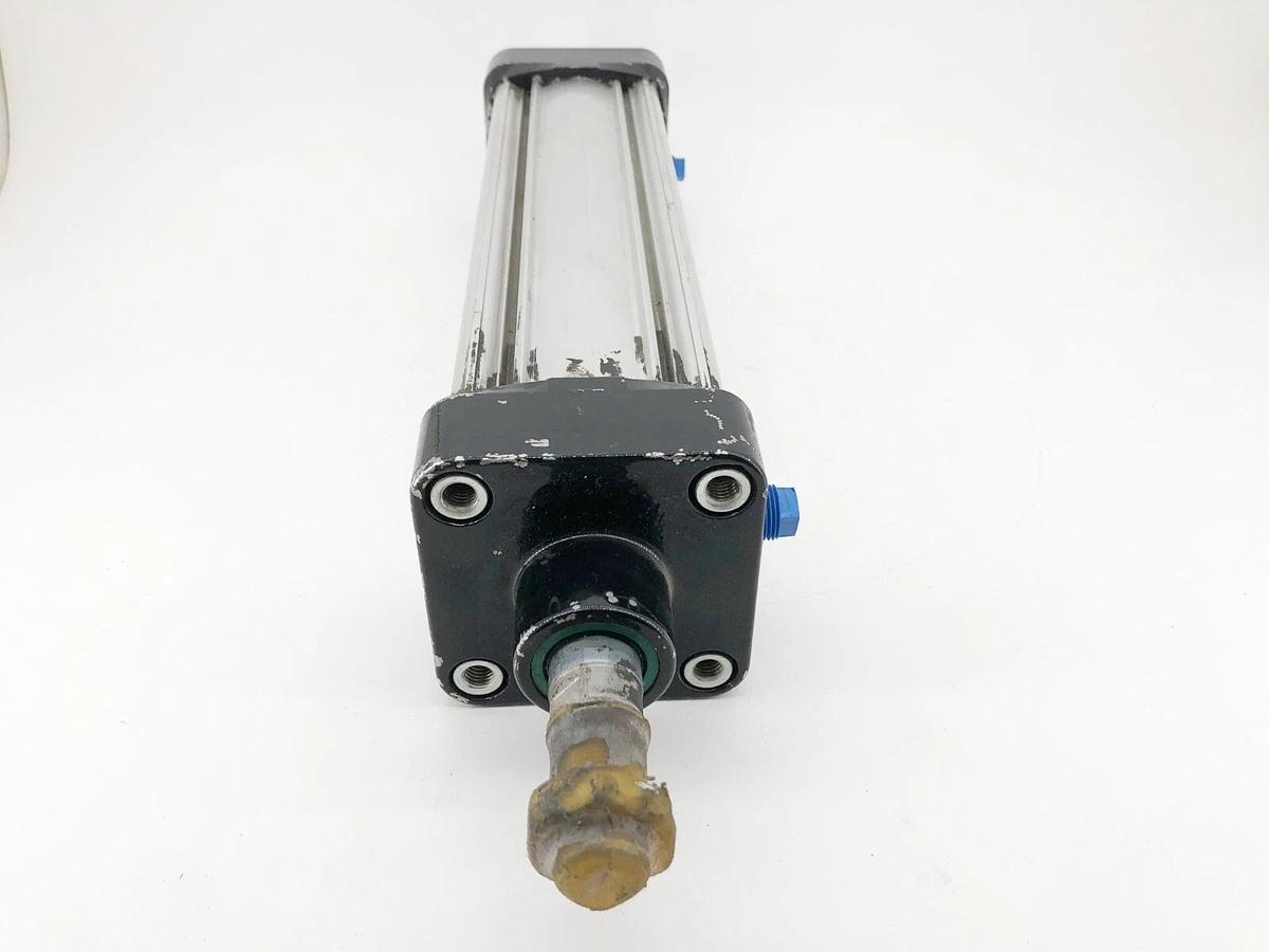 Used Parker P1D4S080MC0250NNNN Cylinder Aluminum Piston 80mm 10 bar