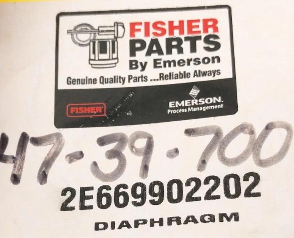 New Fisher 2E669902202 Diaphragm Type 667 Size 34/40 13-1/8" 16-Holes - No Box