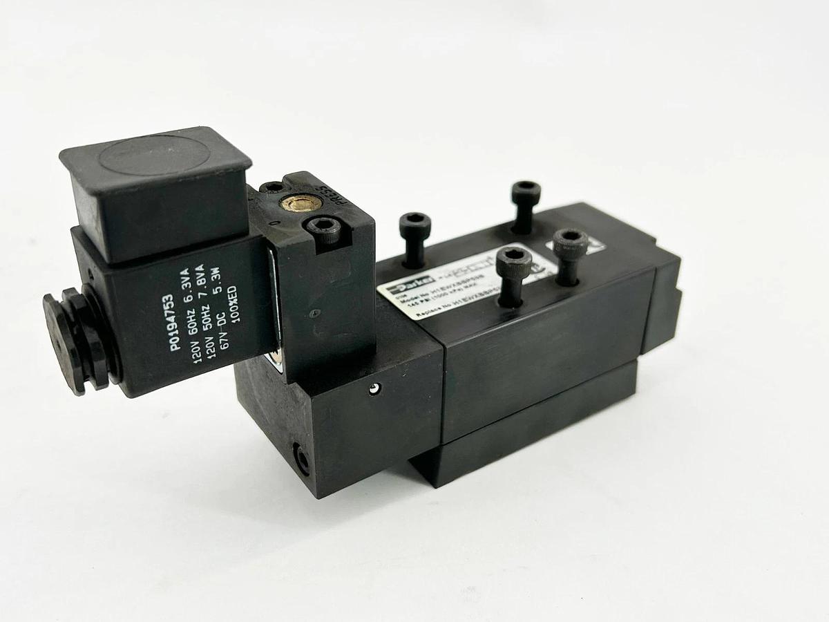 New Parker H1EWXBBP53B Solenoid Valve 145PSI 120V 50/60Hz