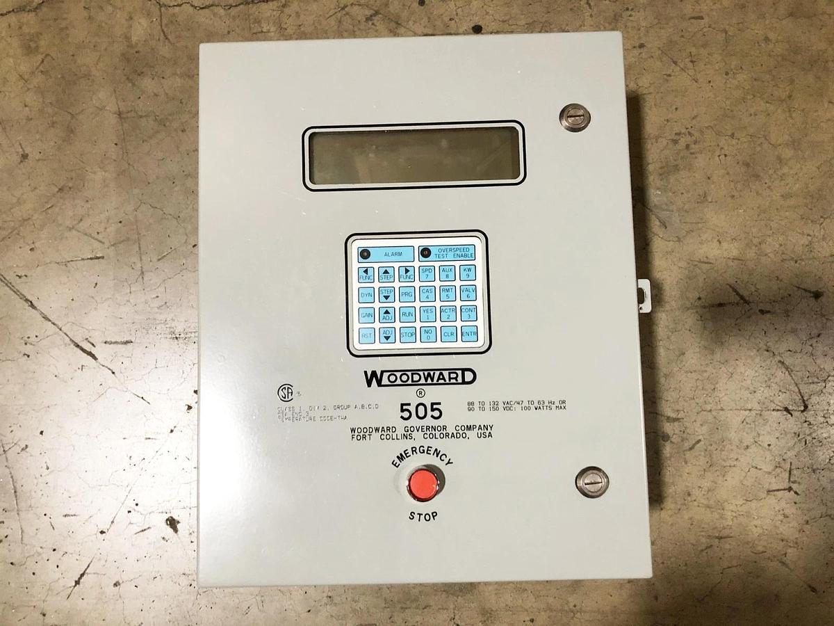 New Woodward 8238-007 Model 505 Steam Turbine Governor Control Module
