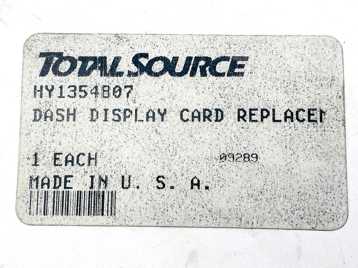 New Total Source HY1354807 Dash Display Circuit Board Card Replacement