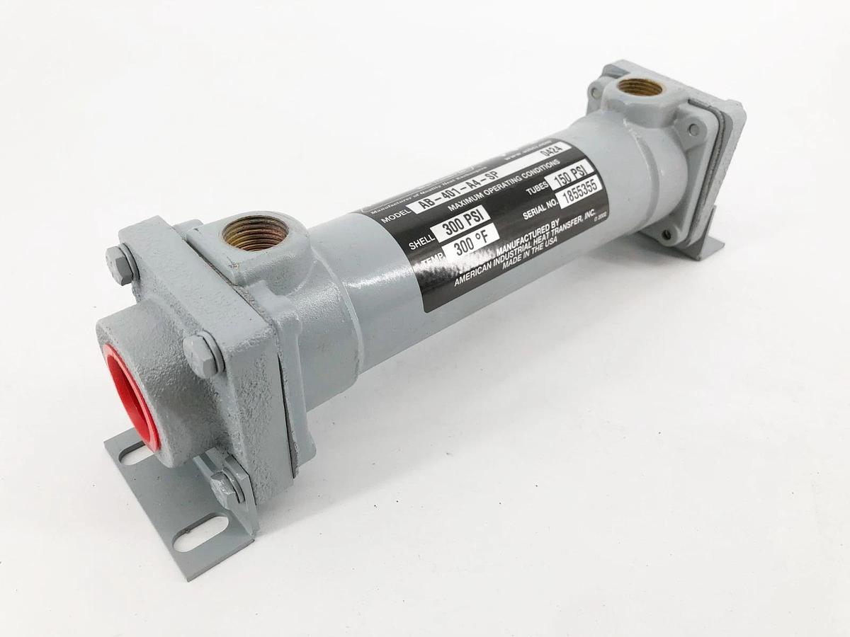 New American Industrial AB-401-A4-SP Heat Exchanger 300psi 300F