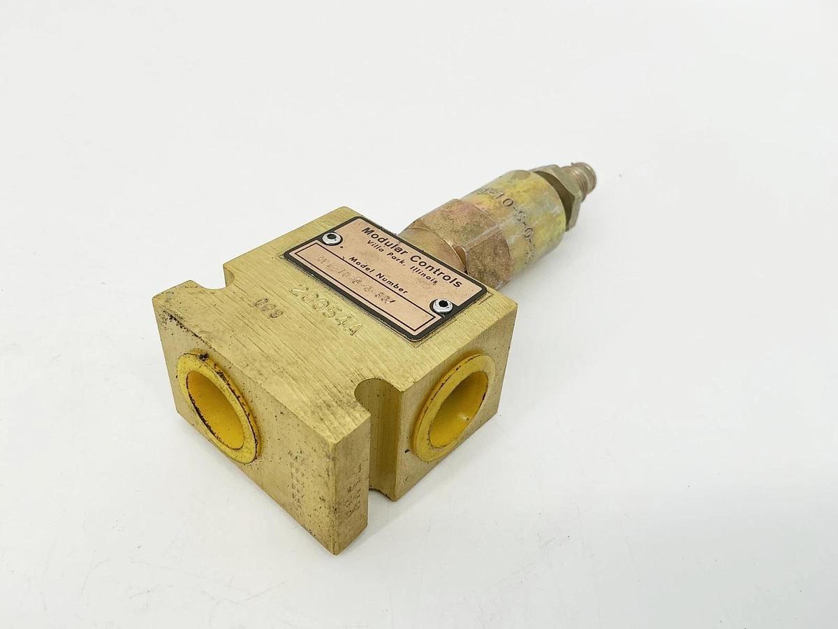 New Modular Controls RV1-10-S-0-36/ Valve W/Manifold RV1-10-S-4-3S/ - No Box