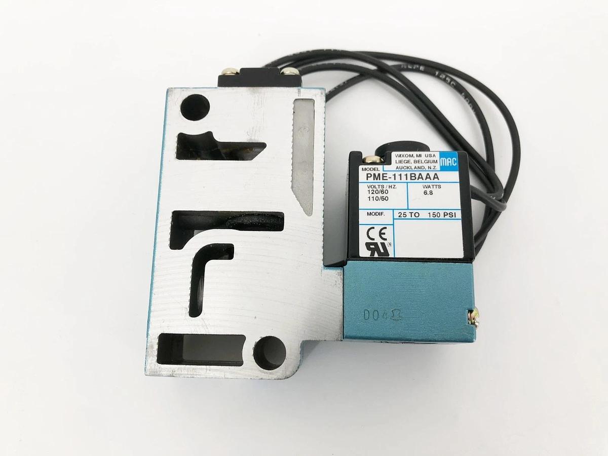 New MAC Valves 914B-PM-111BA Solenid Valve 110-120VAC 1/2" NPTF