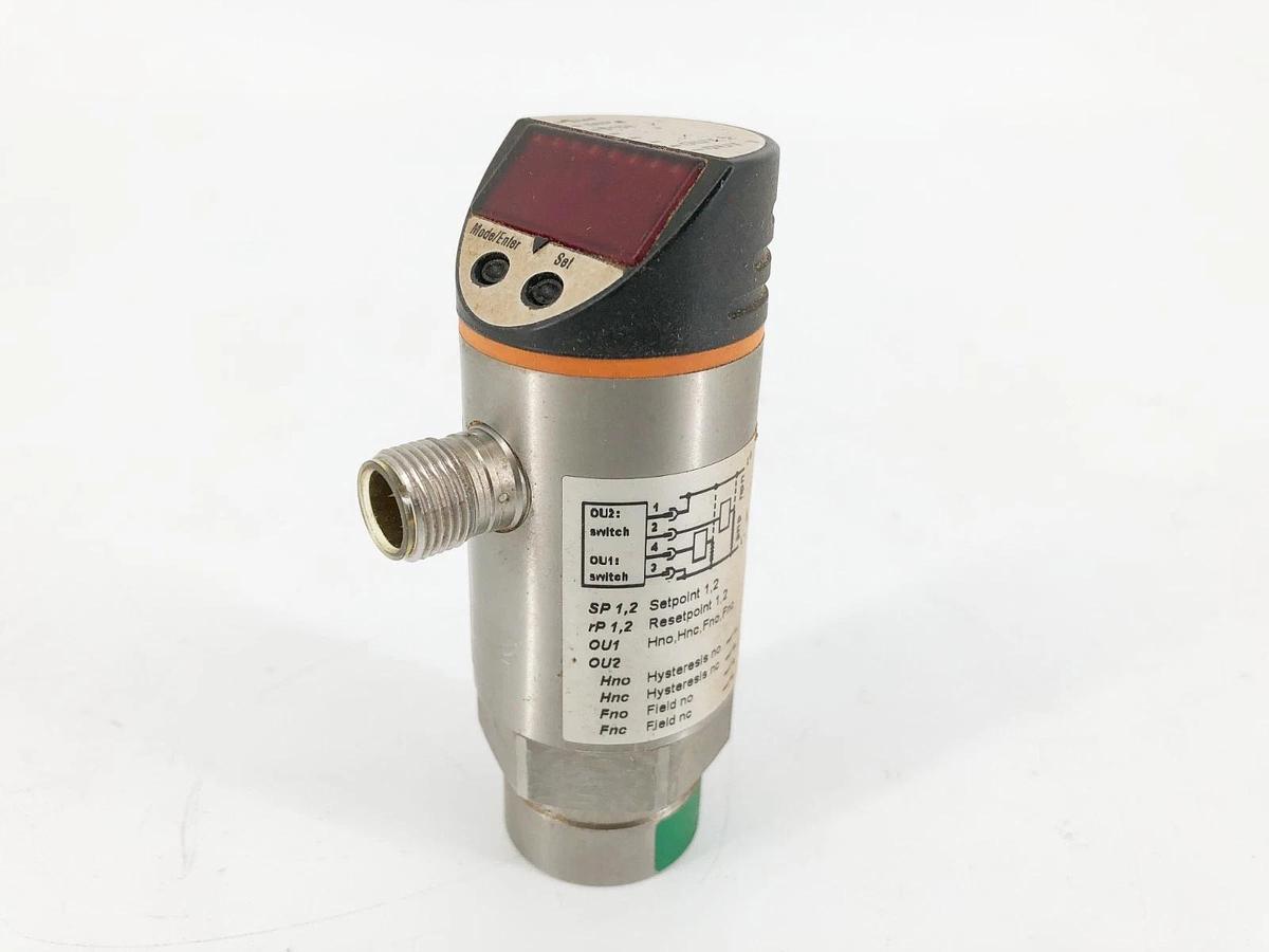Used IFM Efector PN2222 Pressure Sensor PN-100-SBN14-MFRKG/US