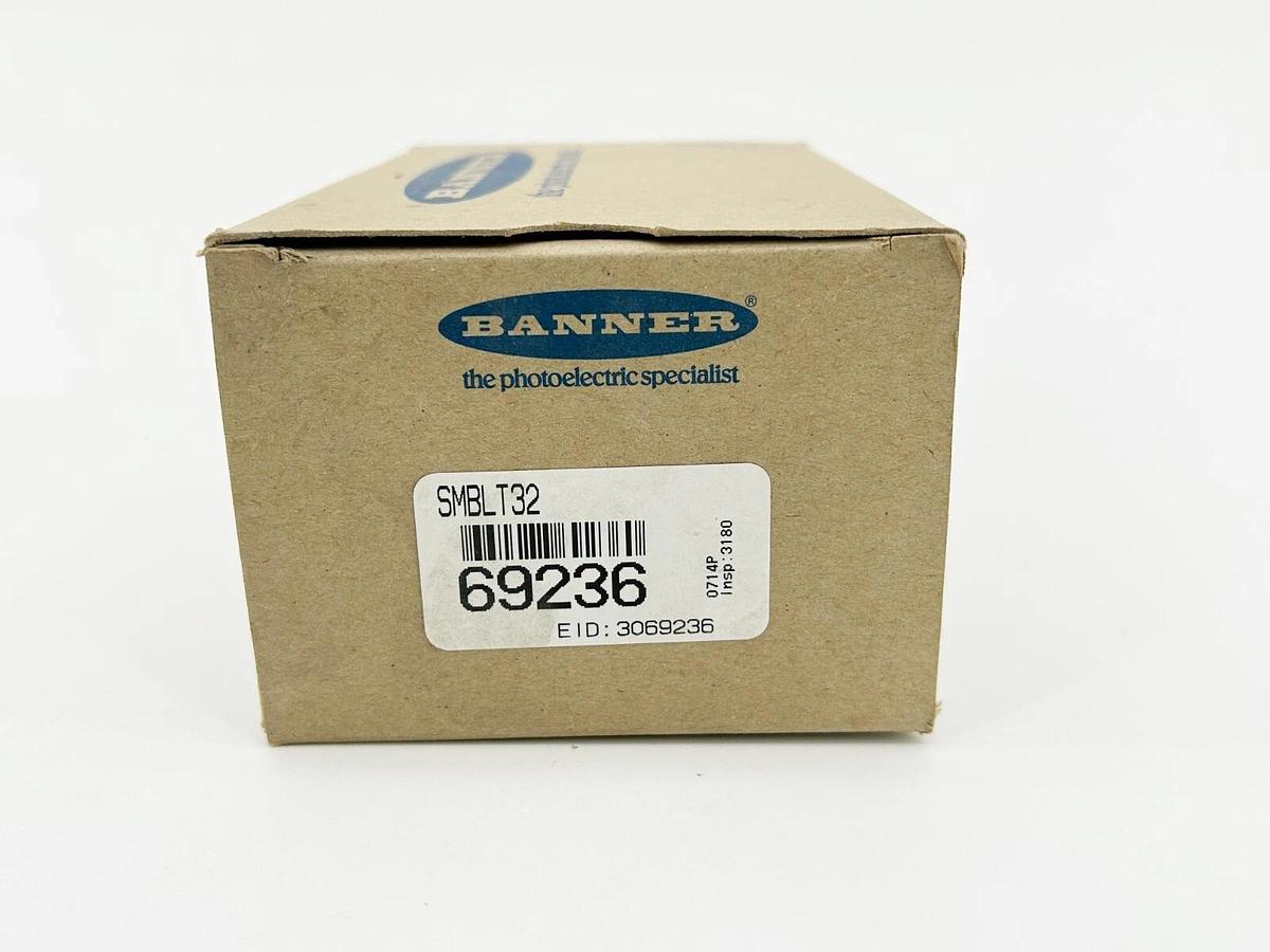 New Banner Engineering SMBLT32 Full Protection Sensor Bracket 69236