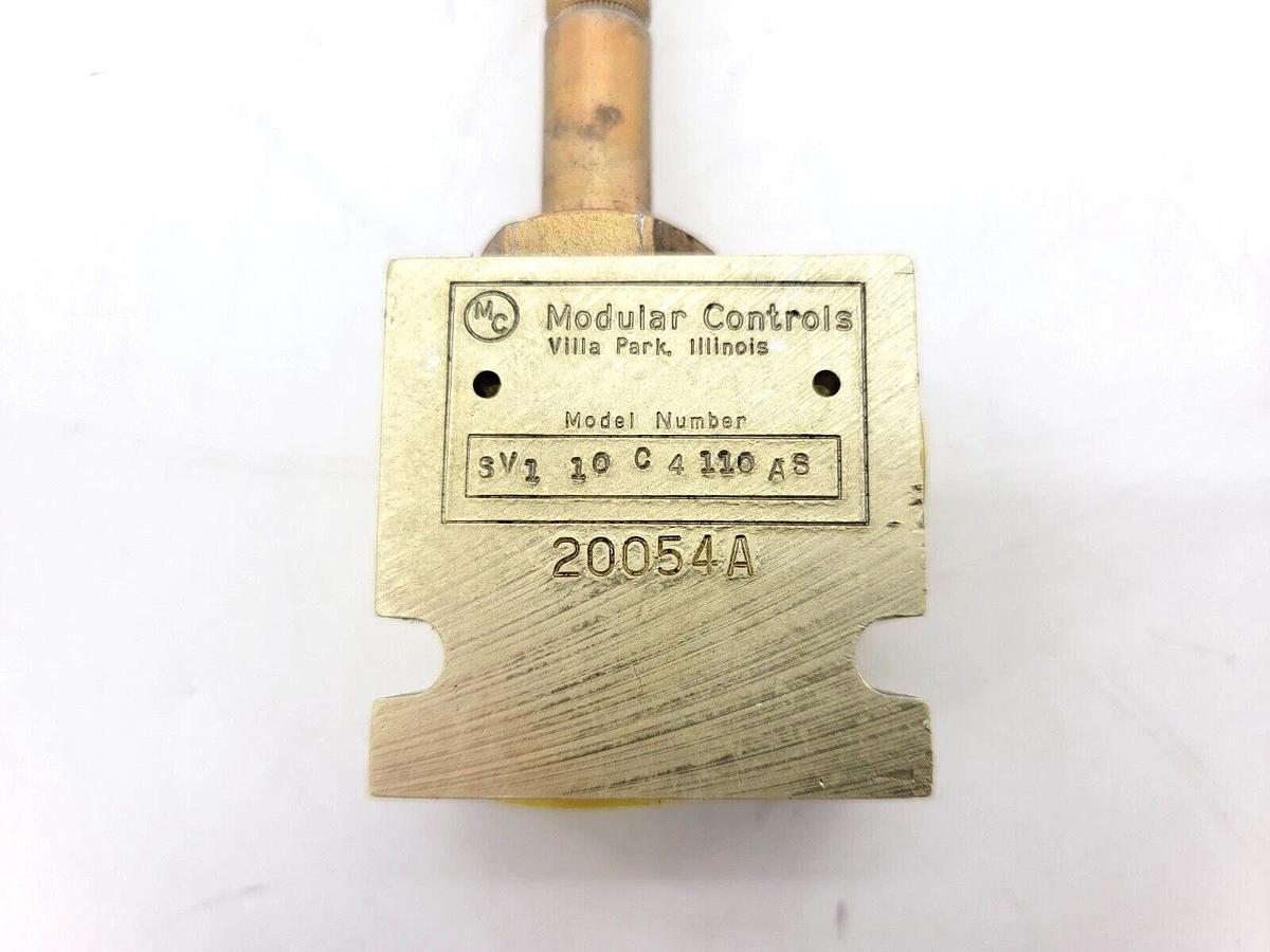 New Modular Controls SV1-10-C-4-110AS Solenoid Valve 20054A SV1-10-C-0-00