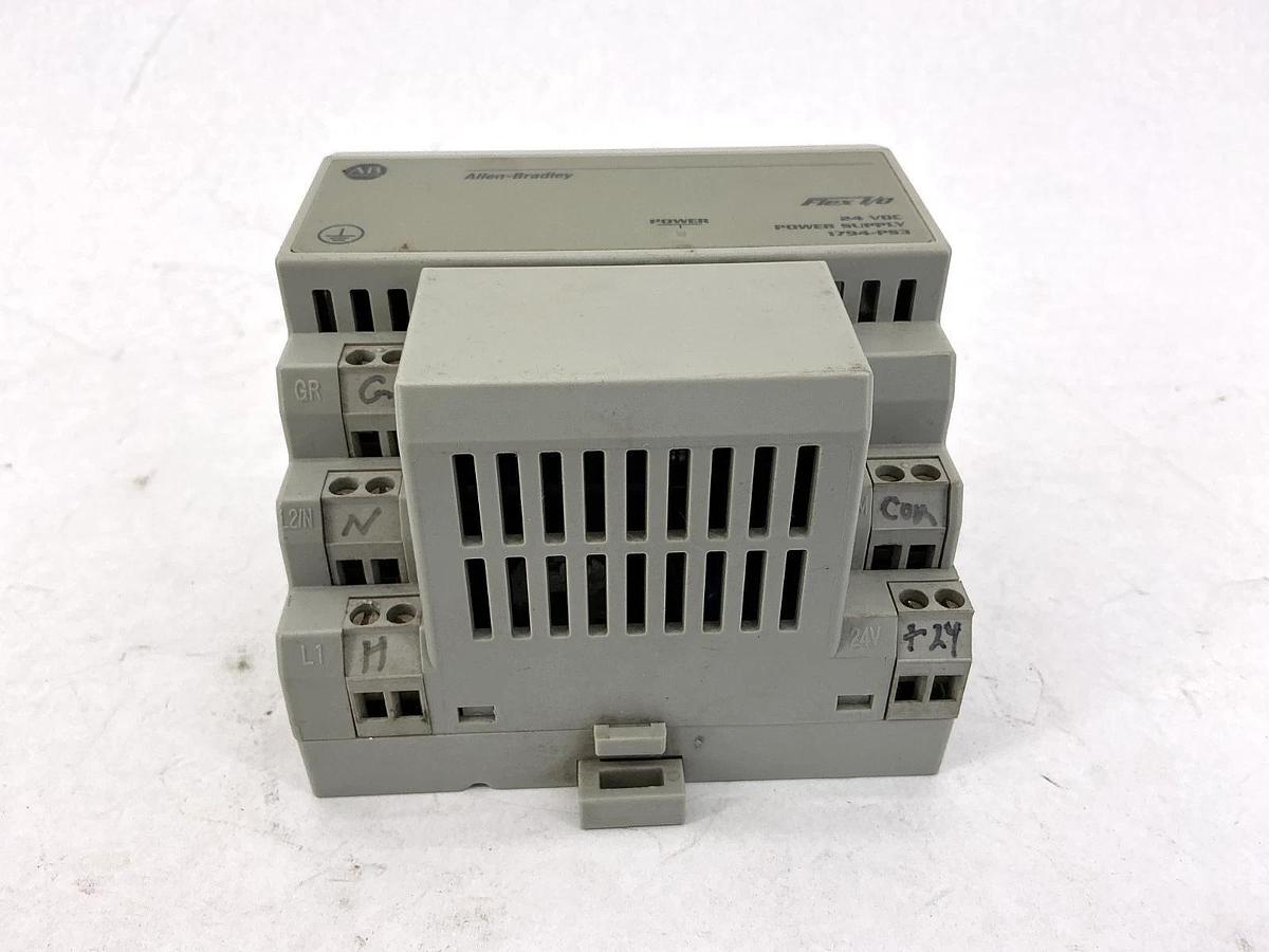 Used Allen Bradley 1794-PS3 Ser AFlex I/O Power Supply IN 120/230VAC OUT 24VDC 3A