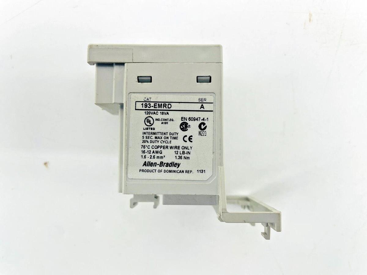 New Allen Bradley 193-EMRD Reset Solenoid 120V