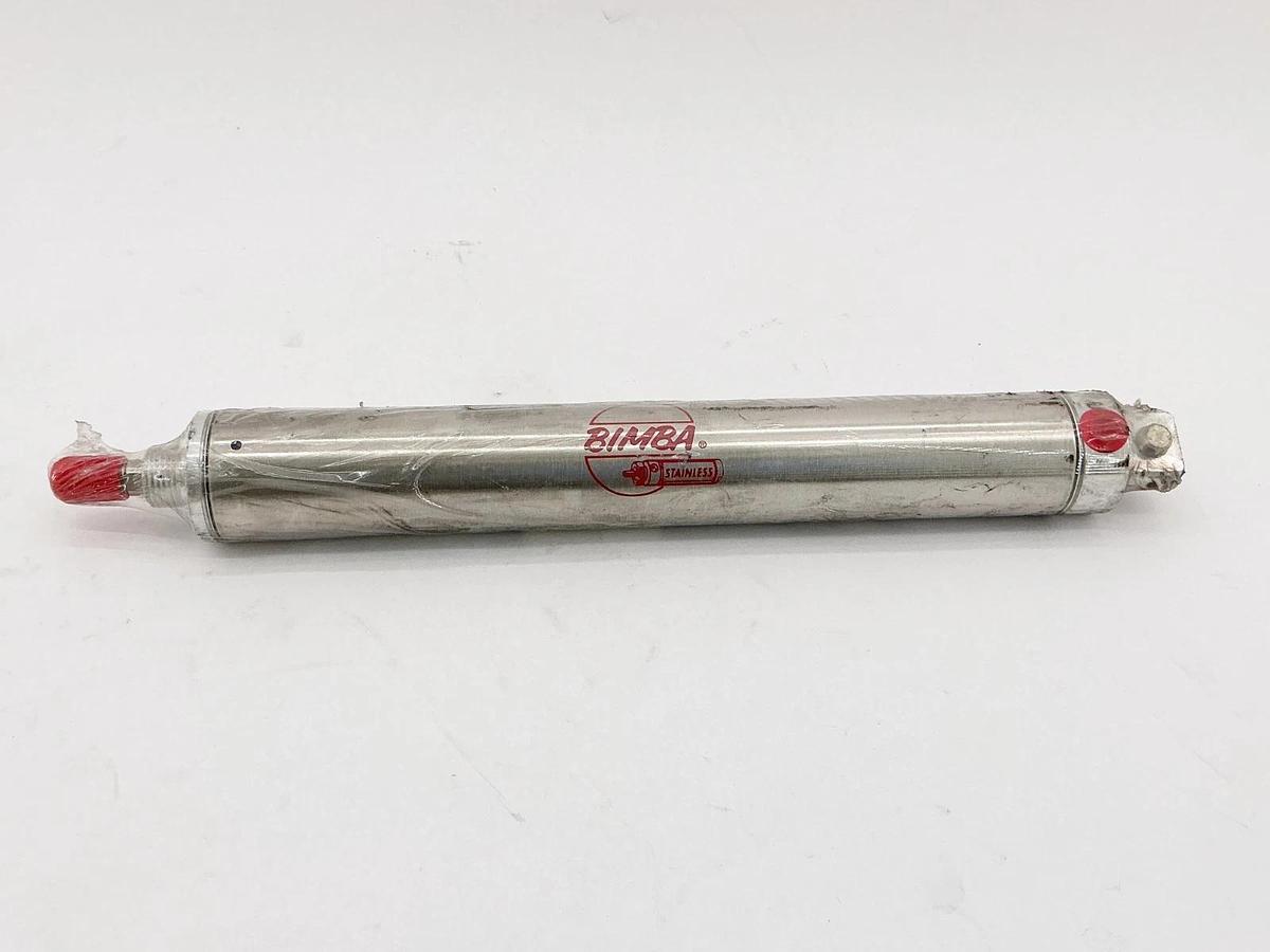 New Bimba D-83405-A Pneumatic Cylinder Stainless Steel