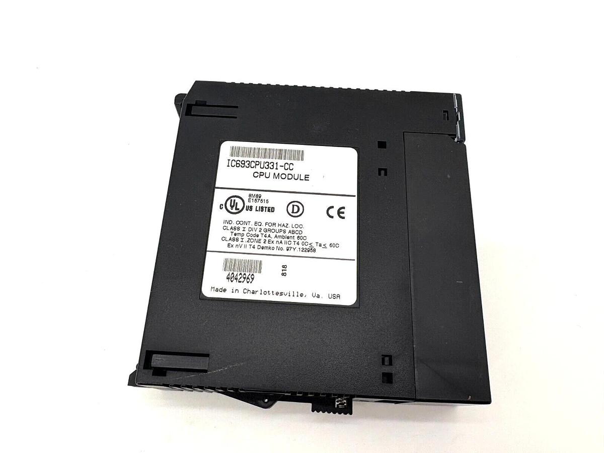 Used General Electric GE Fanuc IC693CPU331-CC CPU 331 Module