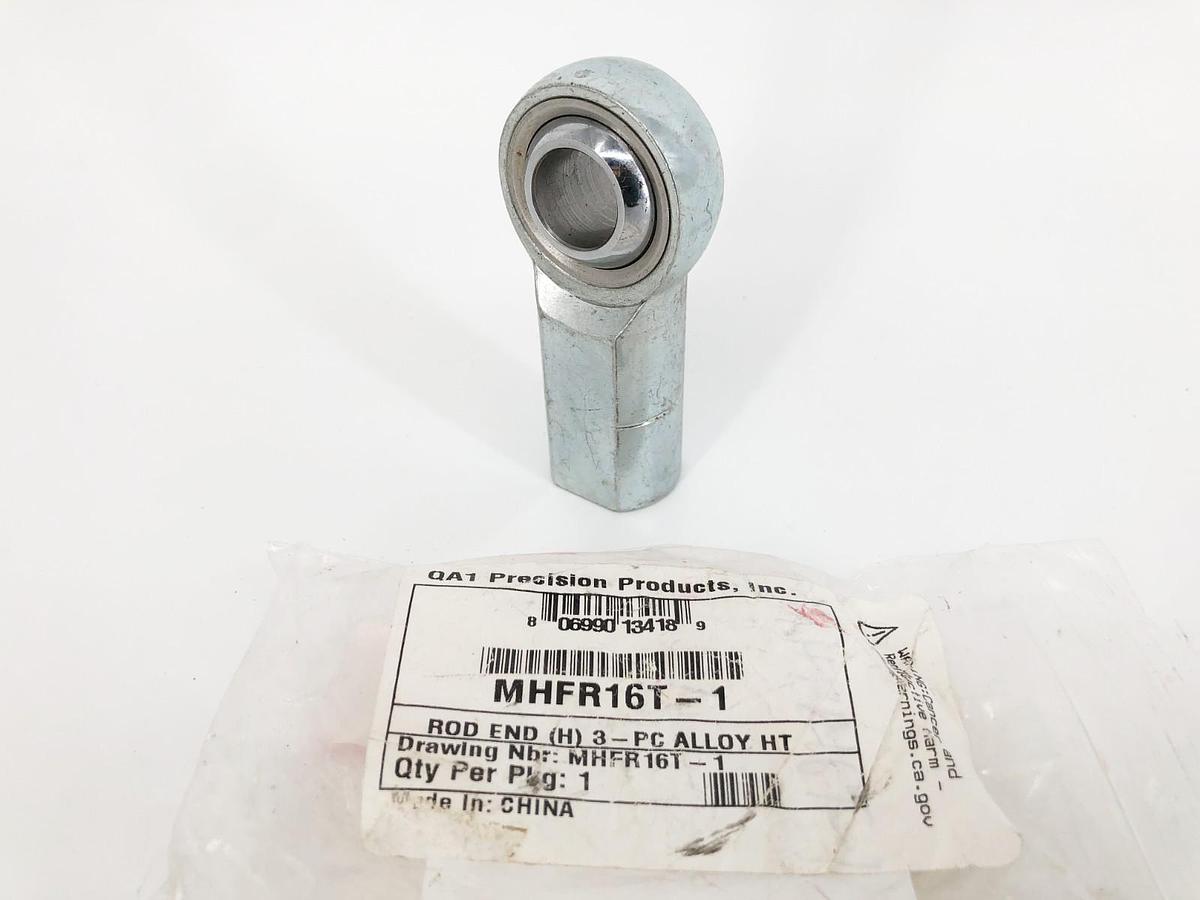 New QA1 Precision MHFR16T-1 Left Hand Rod End M16 x 1.5 Shank x 16 mm - No Box