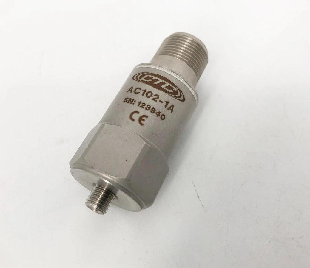 New CTC Vibration AC102-1A Accelerometer 100mV/g (NOM) - No Box