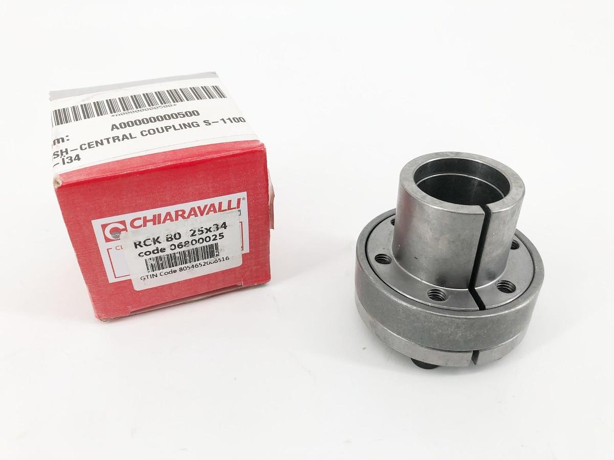 New Chiaravalli RCK 80 25x34 Keyless Clamping Element 25mm ID 34mm OD 06800025