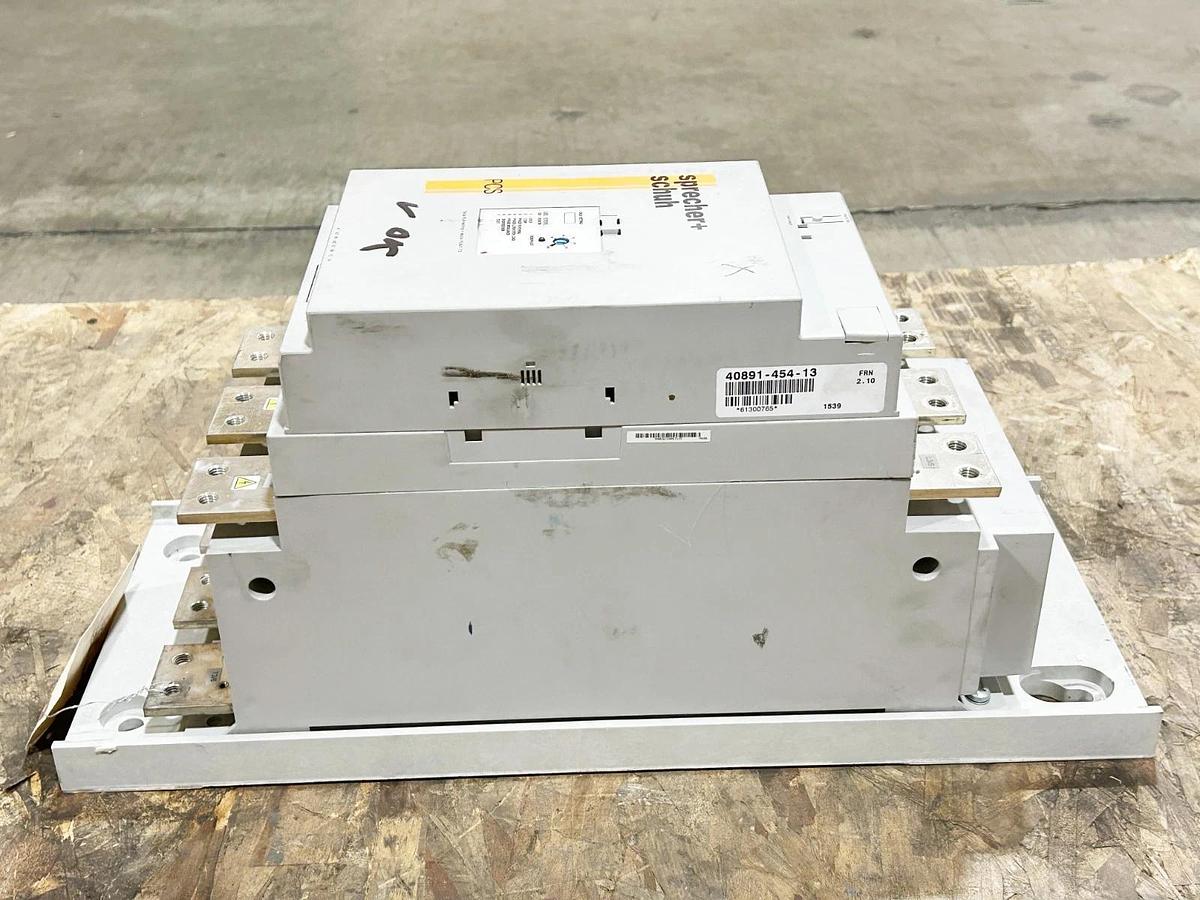 Used Sprecher + Schuh PCS-201-600V Softstarter Intelligent Controller 201A 600V
