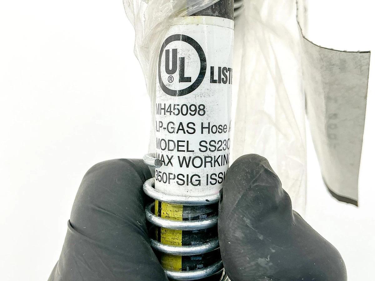 New Hyster 1496024 LP Gas Hose Assembly 350PSIG Parker SS23CG