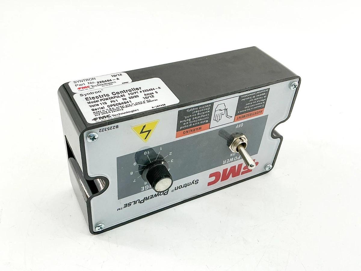 New FMC 225484-A Power Pulse Electric Controller 115V 5A 1PH
