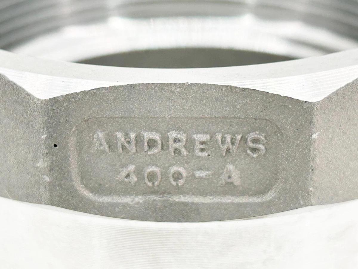 New Dixon 400-A-AL Cam & Grove Coupling 4" Part A 100PSI Aluminum