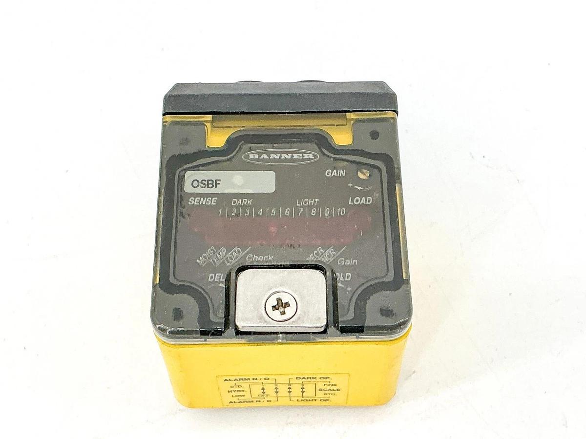New Banner Engineering OSBF Omni-Beam Photoelectric Sensor Head 27083 - No Box