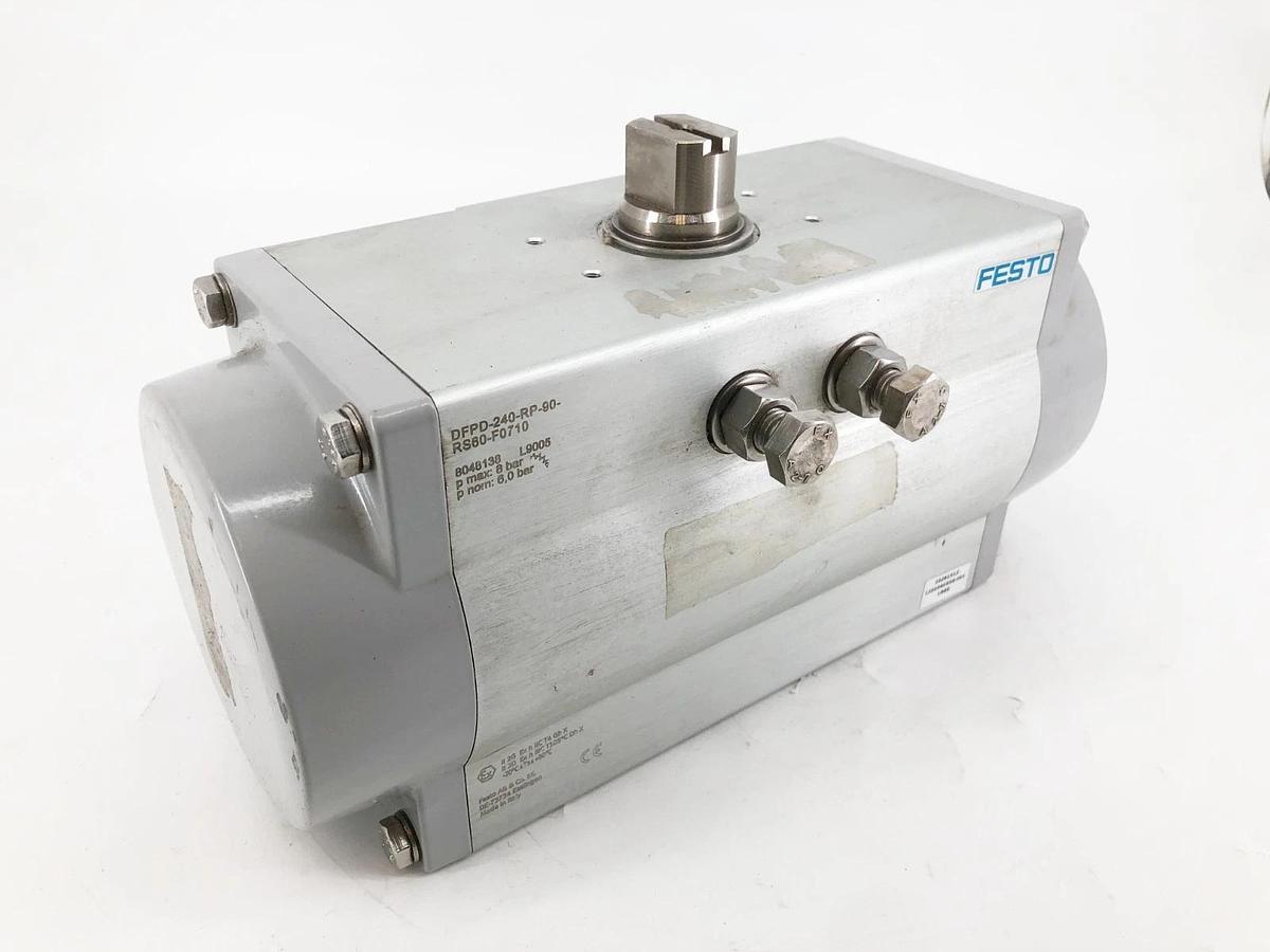 New Festo DFPD-240-RP-90-RS60-F0710 Semi-Rotary Drive 8 bar 8048138 - No Box