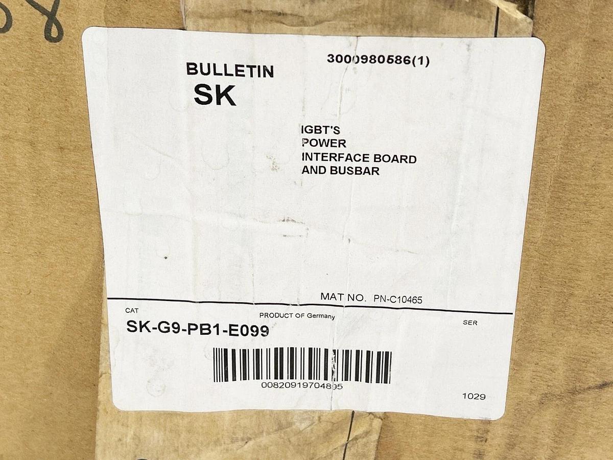 New Rockwell Automation SK-G9-PB1-E099 IGBT Power Interface Board and Busbar Kit