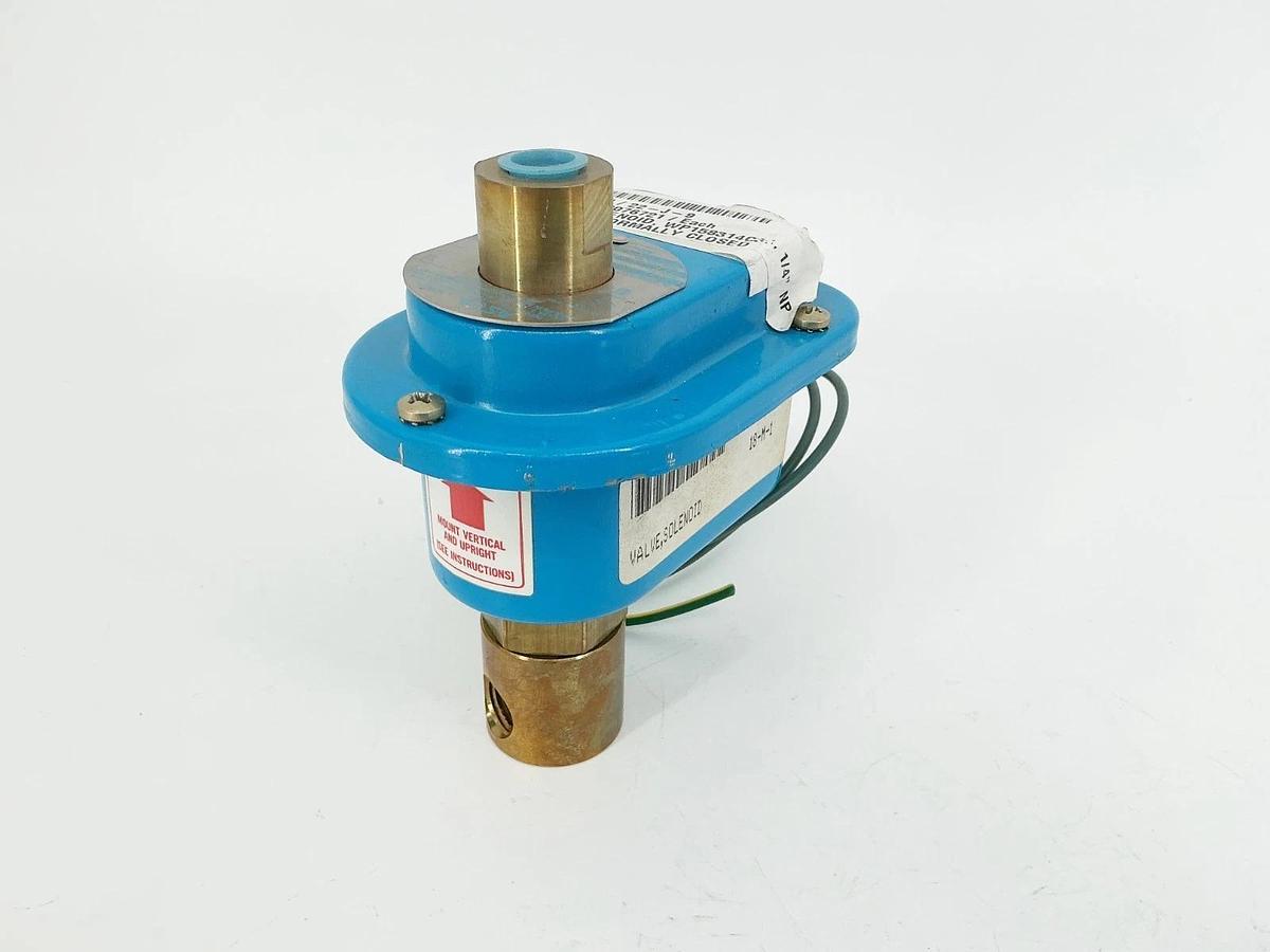 Used Asco WPIS8314C35 Solenoid Valve 100PSI 1/4" Pipe