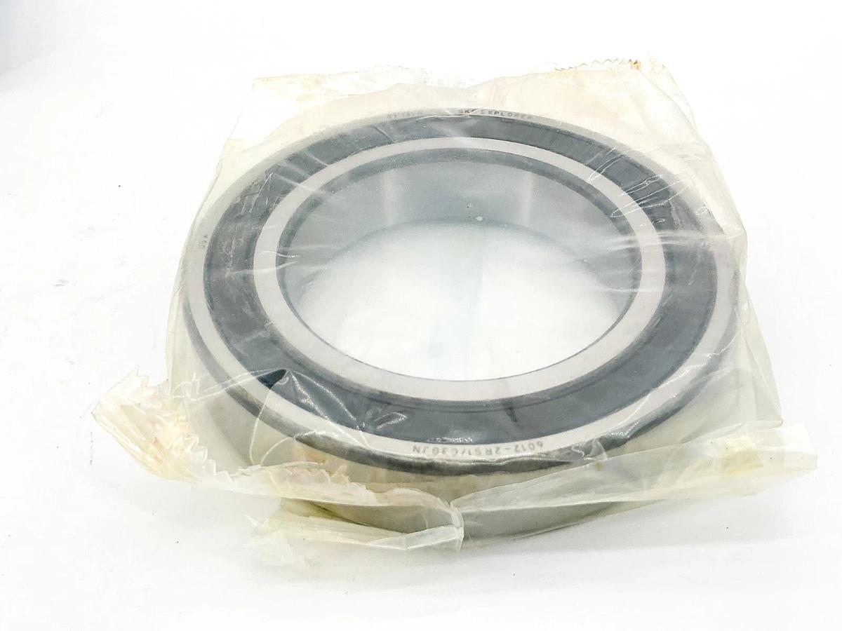 New SKF 6012 2RSJEM Deep Groove Roller Bearing