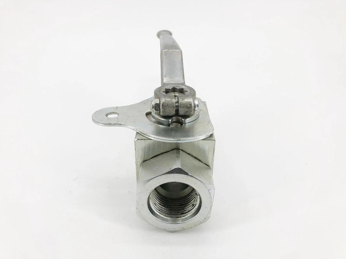 Used Anchor Fluid Power AE2S#16-11DB 2-Way Ball Valve #16SAE Ports 5075PSI