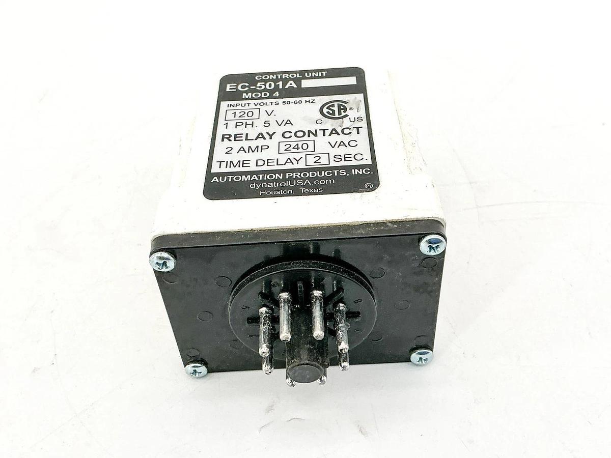 New Automation Products Inc. EC-501A MOD 4 Control Unit Relay120V 1PH 5VA No Box