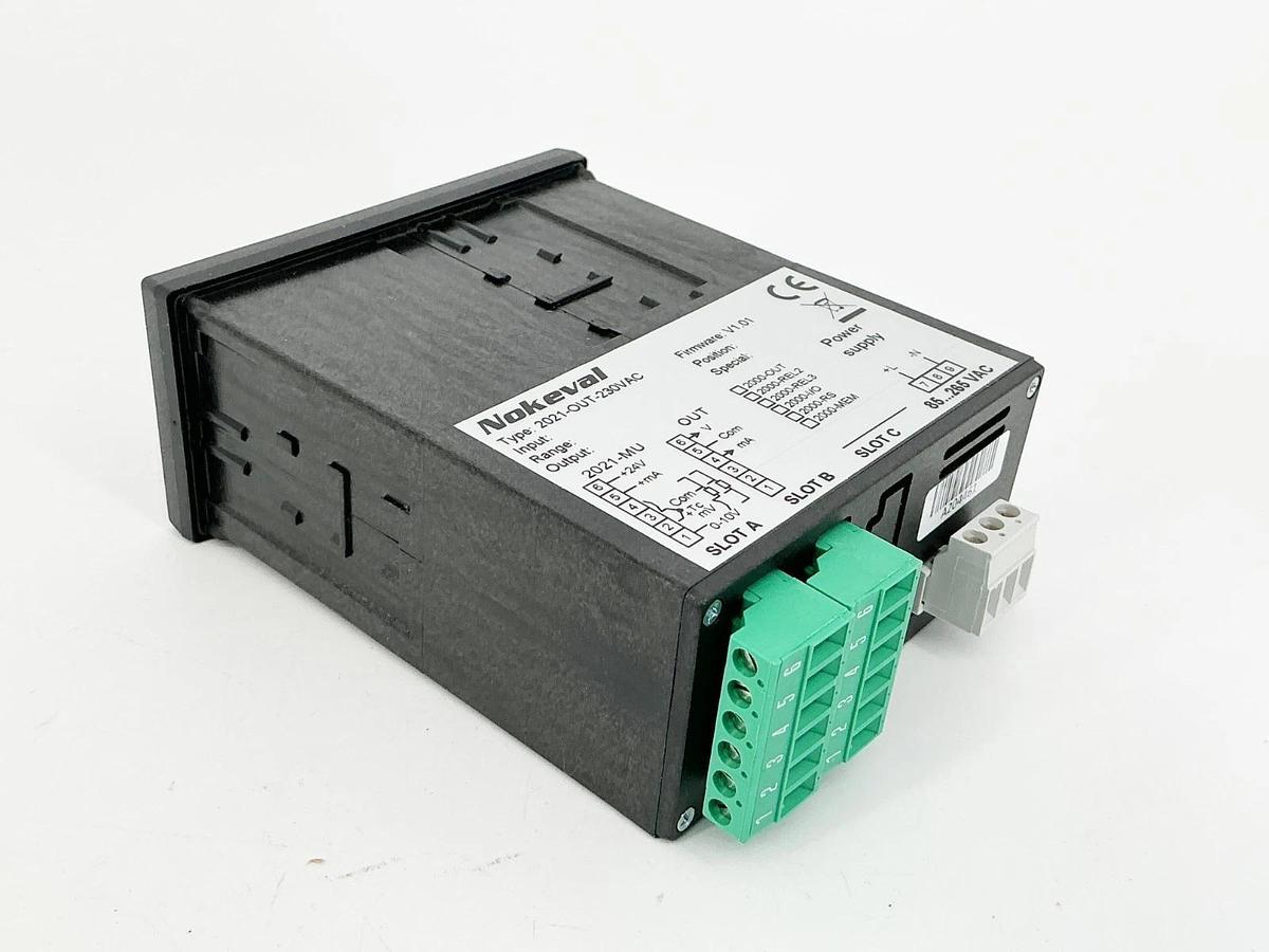 New Nokeval 2021-230V Panel Meter 85-250VAC Model 2021 - No Box