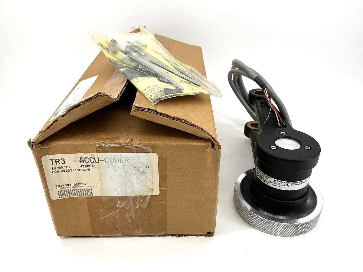 New Encoder Products TR3-K3A-0100NV1QOC-M00-T2 Encoder 5-24VDC ACCU-CODER