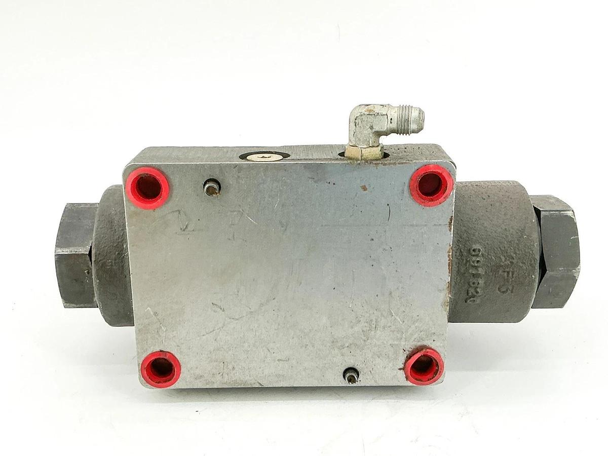 Used Parker D1VW4CNYC-70 Solenoid Valve 5000PSI ,58A 110/120V W/ Base