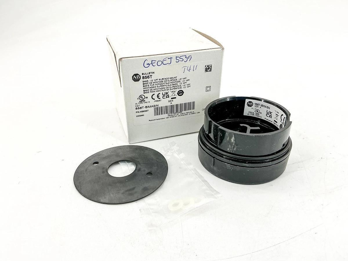 New Allen Bradley 856T-BMASN Base 1/2" NPT Surface Mount Ser.A
