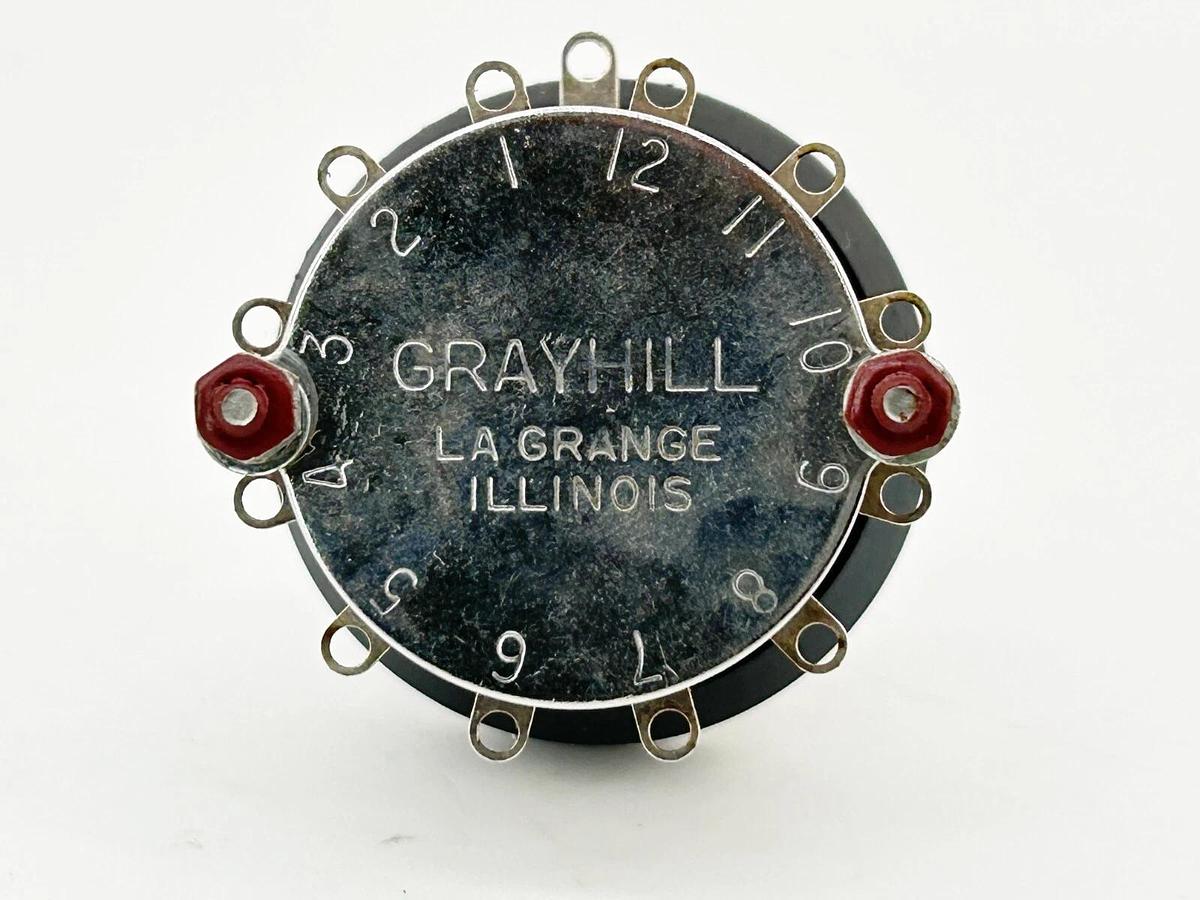 New Grayhill M3786/4-5011 Rotary Switch