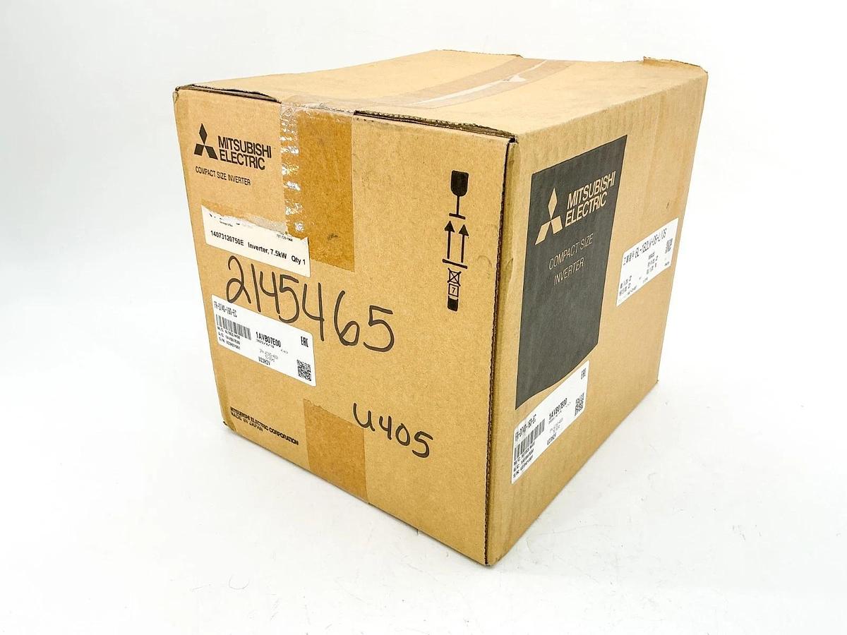Used New Mitsubishi Electric FR-D740-160-EC Inverter Drive 3PH 480V - Sealed Box
