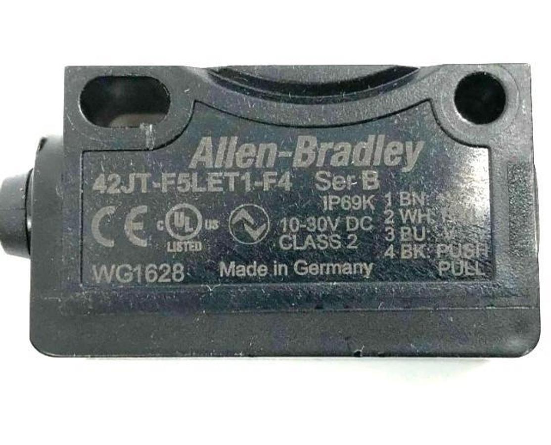 New Allen Bradley 42JT-F5LET1-F4 Ser. B VisiSight Sensor 12mm Range - No Box