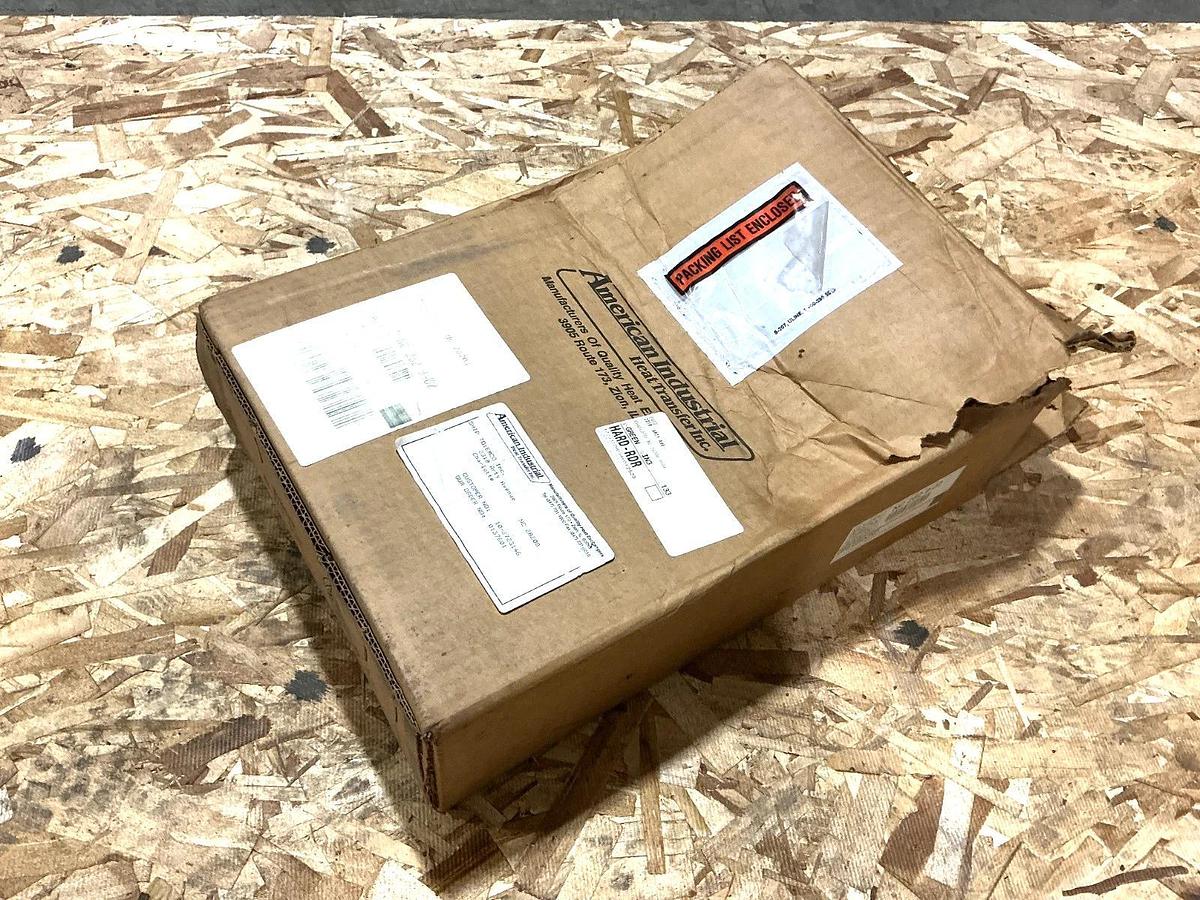 Used American Industrial Heat Transfer BM-102-S Heat Exchanger Tubes-300PSI Temp-400F