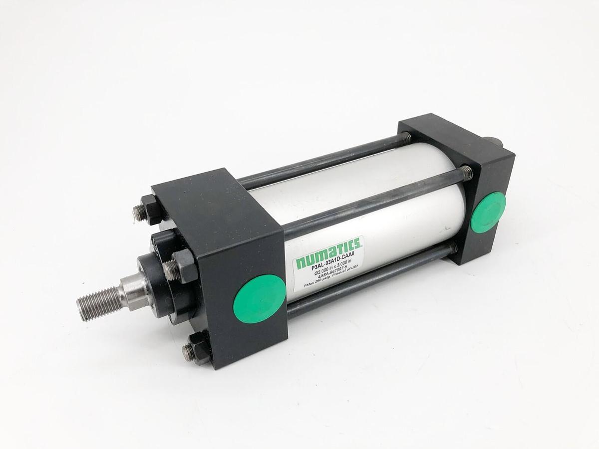 New Numatics P3AL-03A1D-CAA0 Pneumatic Cylinder 2" Bore 3" Stroke - No Box