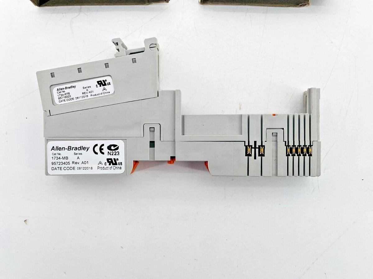 Lot of 2 New Allen Bradley 1734-TB Terminal Base Point I/O 95715805