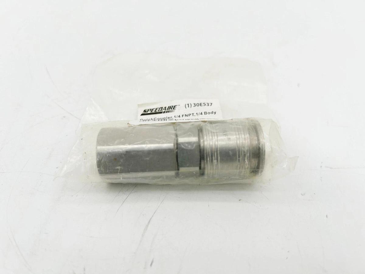 New Speedaire 30E537 QuickCoupler 1/4 FNPT 1/4 Body