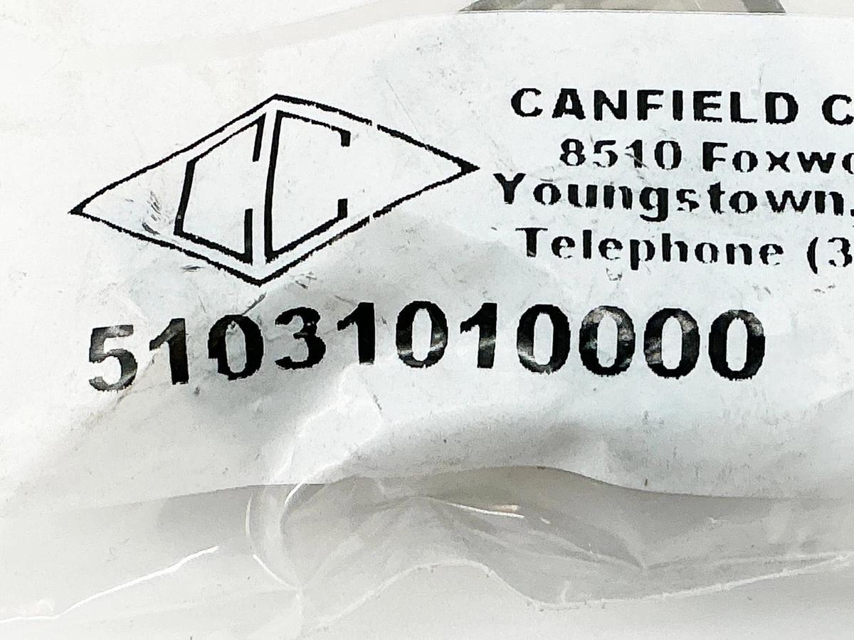 New Lot of 2 Canfield 51031010000 Solenoid Connector 6-48V 50/60Hz