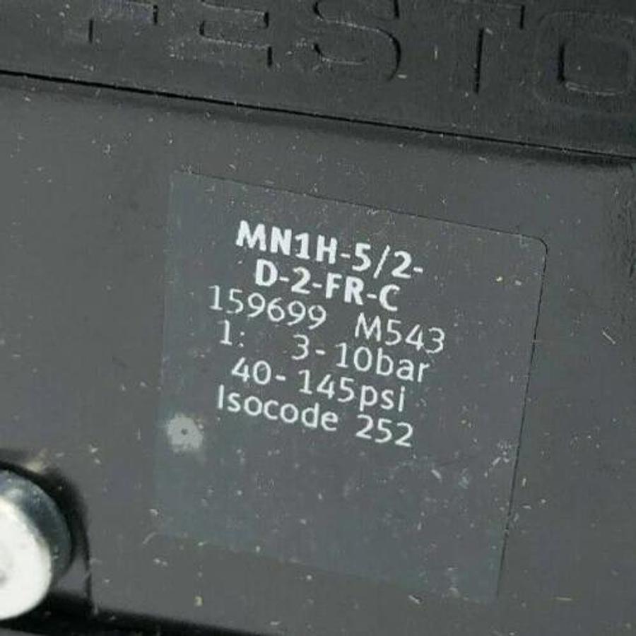 New Festo MN1H-5/2-D-2-FR-C Solenoid Valve 24VDC 2.5W 159699