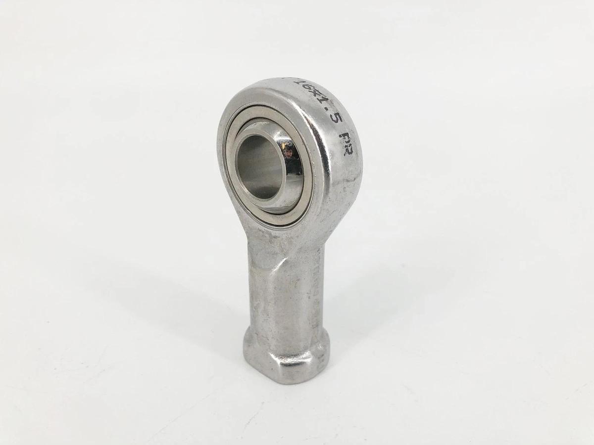 New Fluro GIRSW 16x1.5 RR Stainless Steel Rod End - No Box