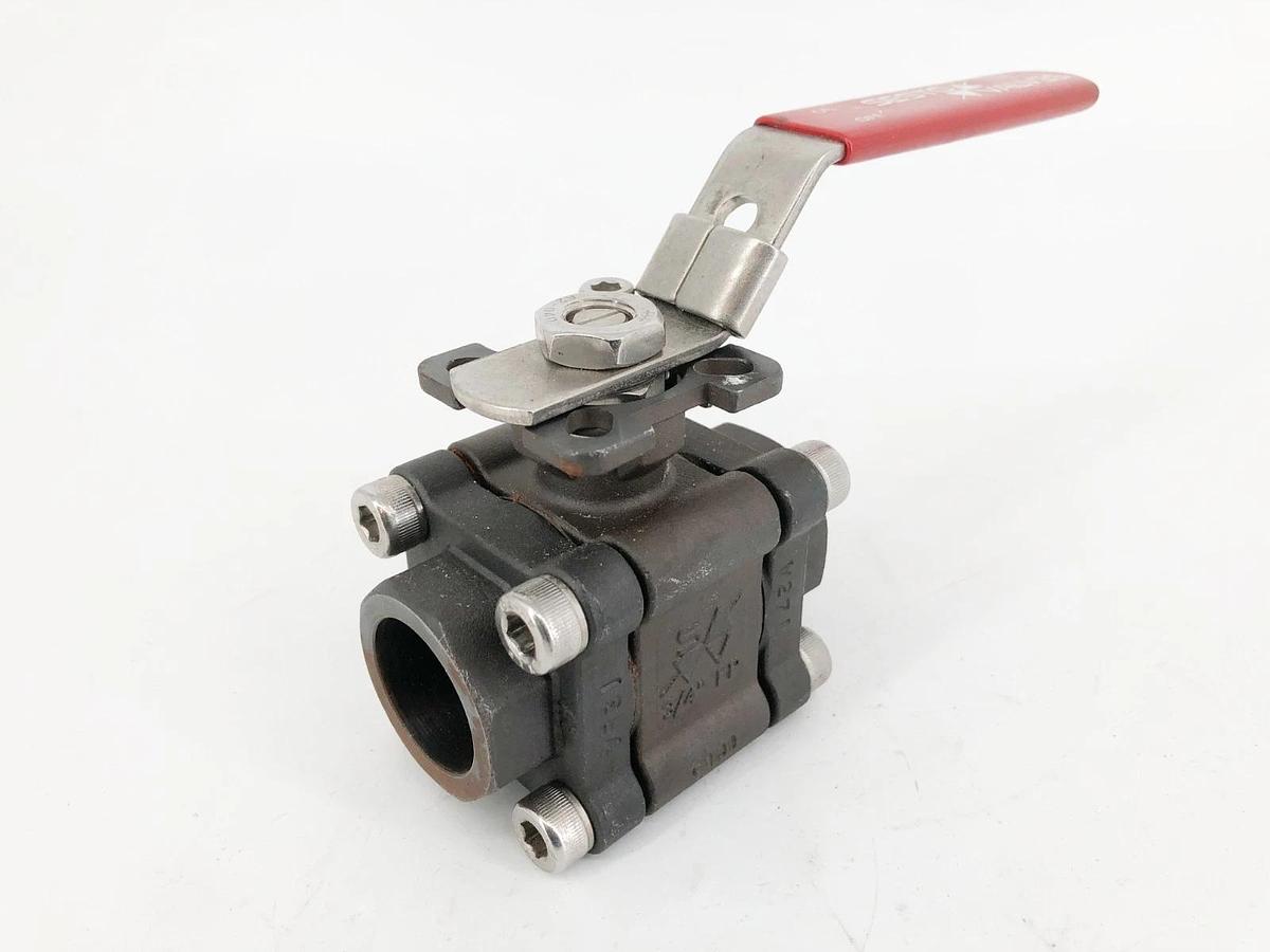 New Sesto Valves M32S-0T-C60F-L Ball Valve 3/4" 2000WOG B16.34 - No Box